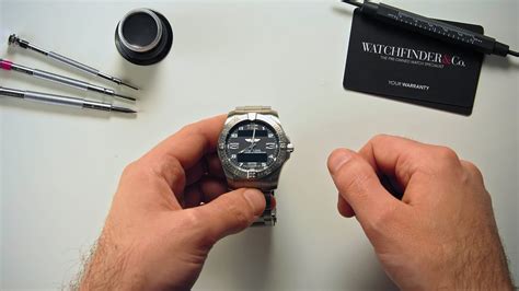 breitling aerospace setting instructions